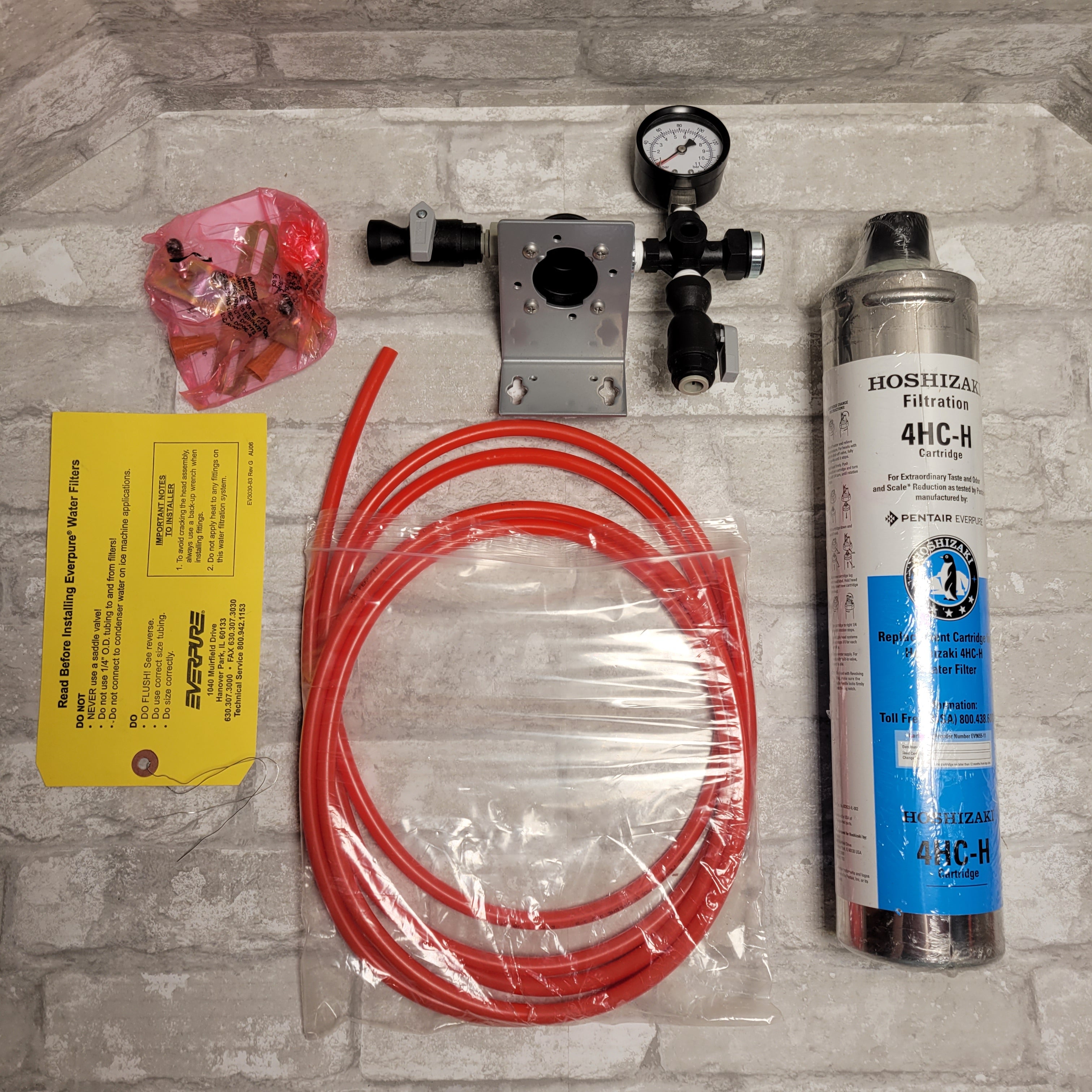 Hoshizaki America, Inc H9320-51 Hoshizaki Filter Head W/ 4HC-H Cartridge (8048850895086)